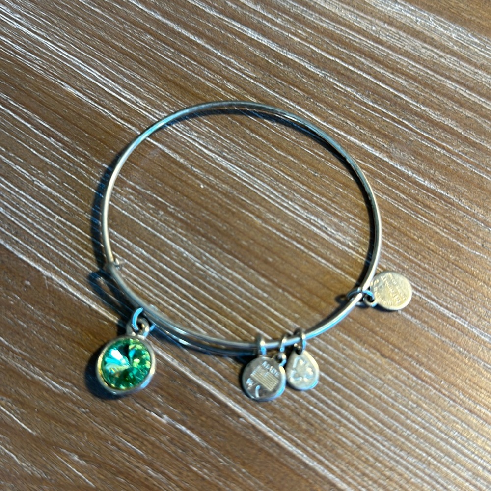 Alex + Ani August birthstone bracelet